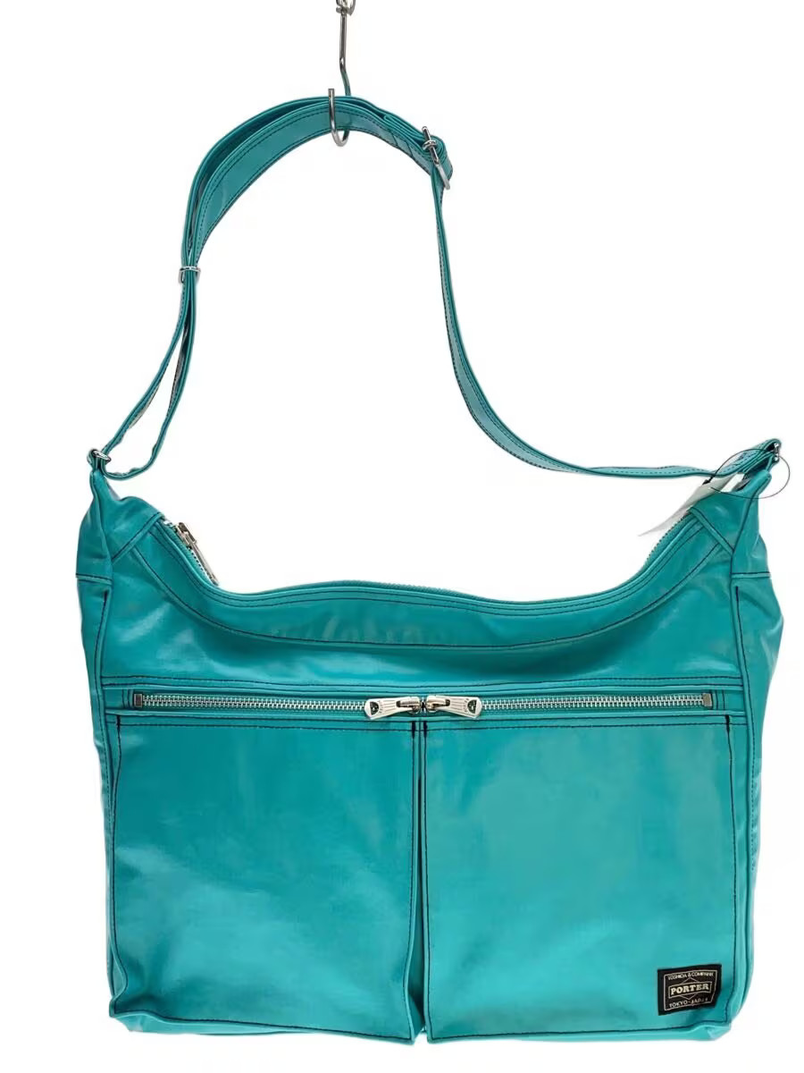 PORTER Shoulder Bag BLU Solid