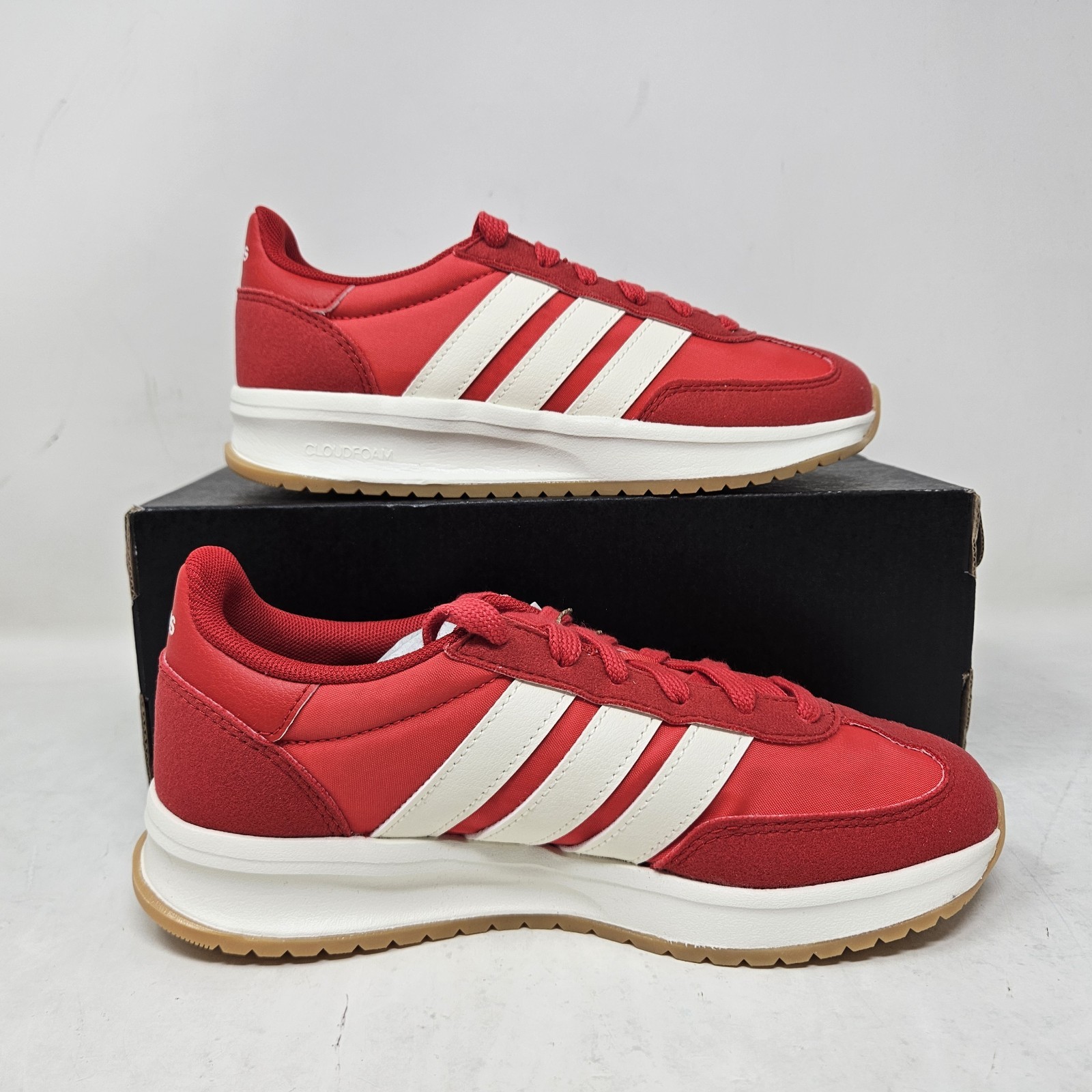 Adidas Run 70s 2.0 J ‘Pure Ruby Off White’ / JR8429 / Size 5 Youth – 6 Women’s