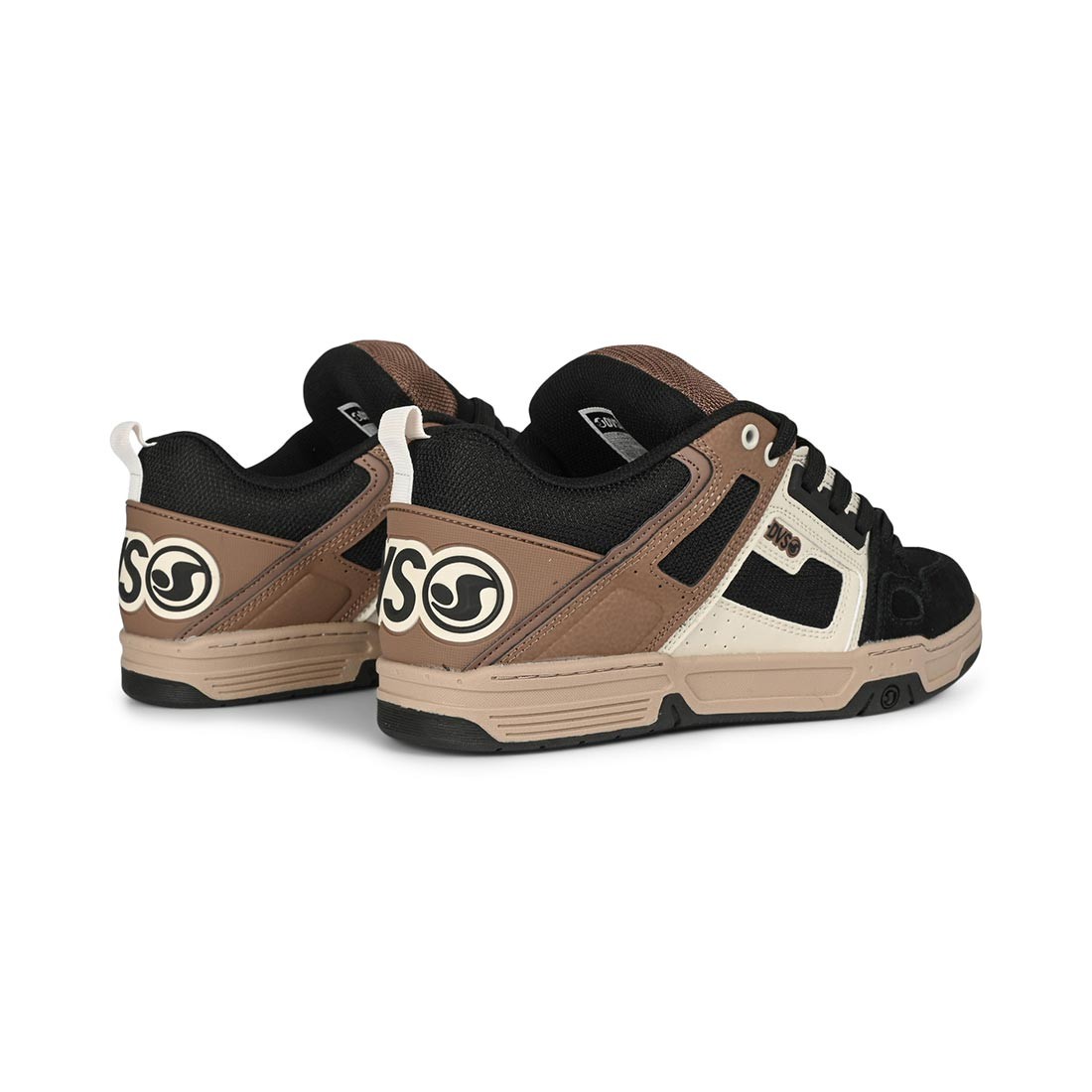 DVS Comanche Skate Shoes – Black/Taupe/Brown