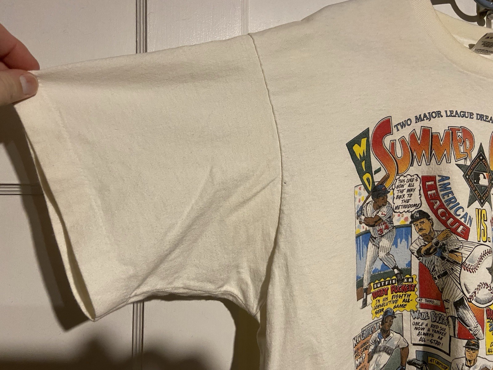 1993 MID SUMMER CLASSIC All Star Game T-Shirt — 90s MLB RARE VINTAGE — XL