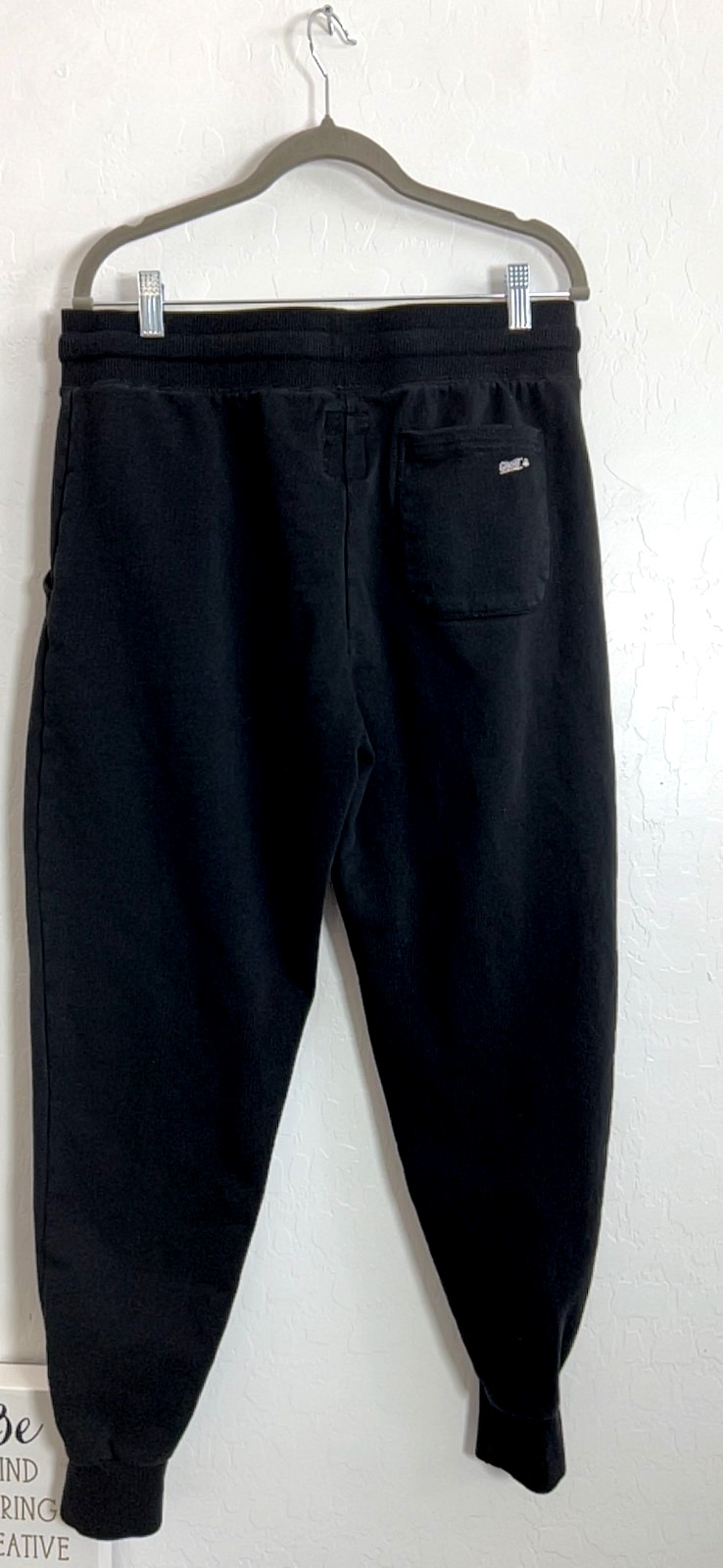 Ghost Lifestyle Joggers Black Size Large unisex active gym fitness weight train