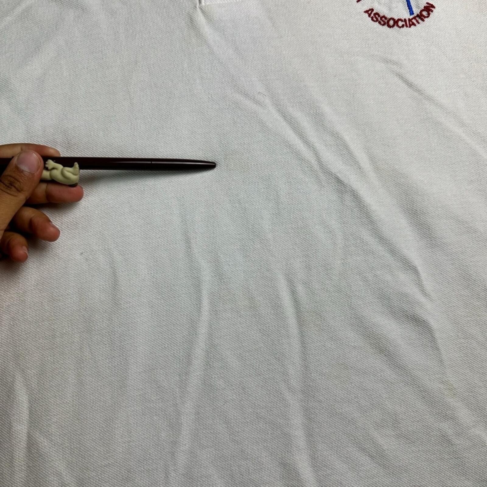 Jerzees Cream Polo with Black & Red Check Collar