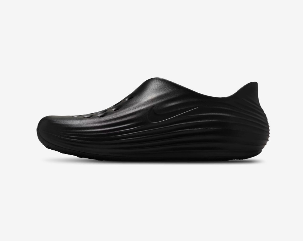 Nike ReactX Rejuven8 Triple Black HV5060-001 Men’s 8-13 New Foam Comfy Slip On