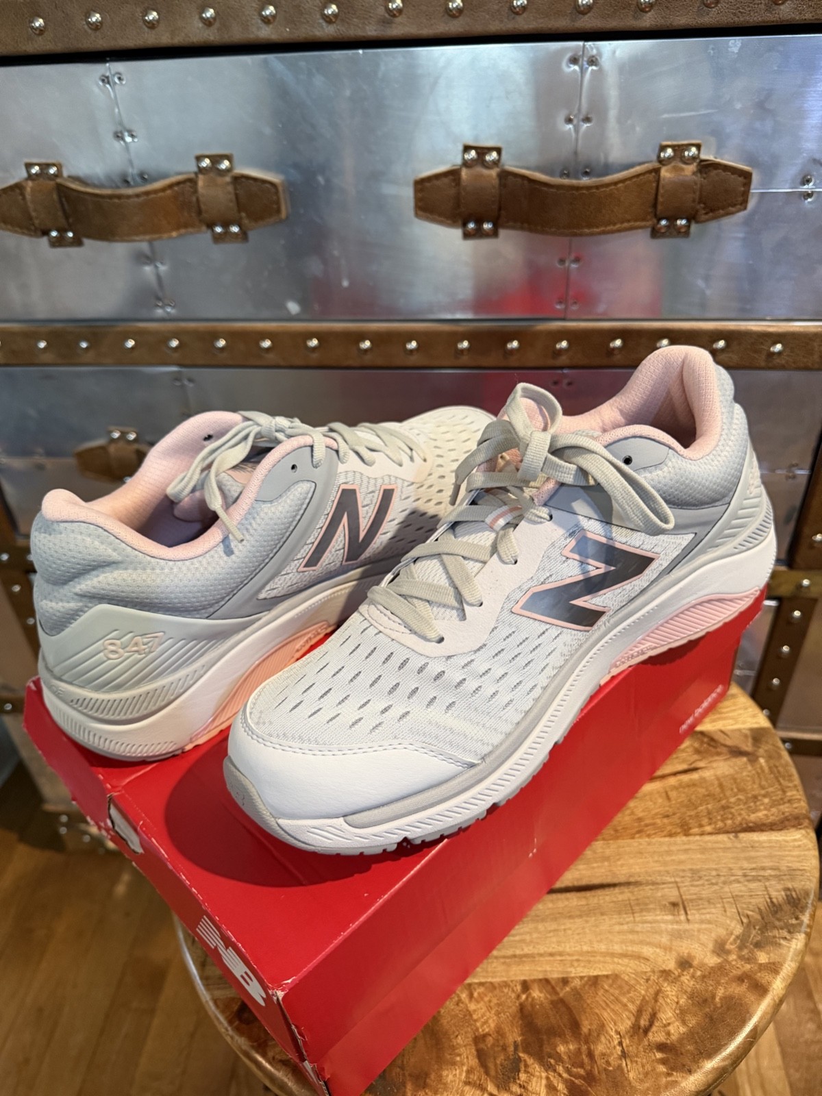 New Balance WWW847LW4 Acrtic/Silver/Peach WW847GY3 US 12 2A Walking Marche