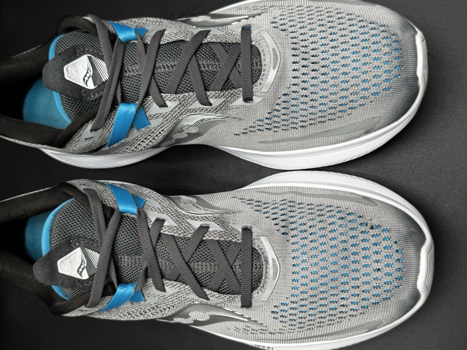 Size 12.5 – Saucony Ride 15 Alloy Topaz Running Shoes