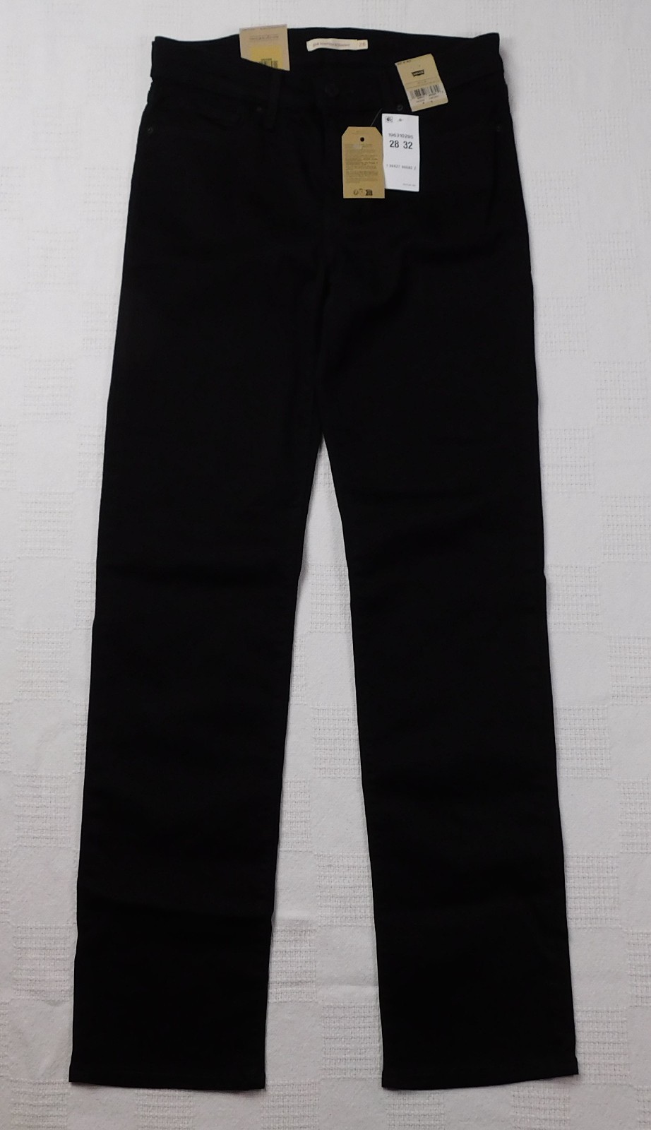 NWT Levi’s Women’s 314 Shaping Straight Mid-Rise Stretch Denim Jeans/Pants 28×32
