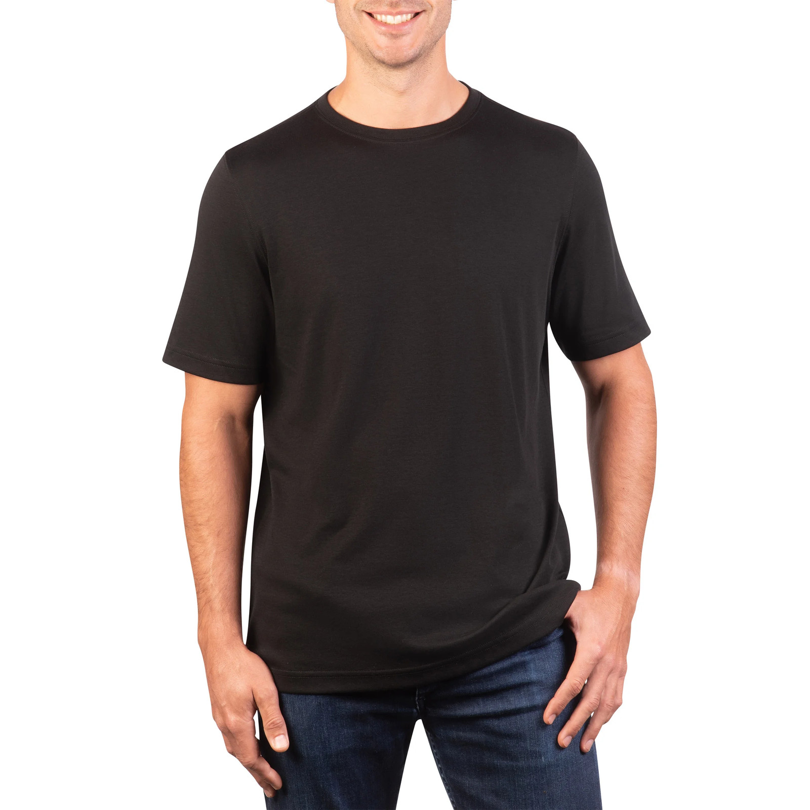 Kirkland Signature Men’s Pima Tee Pima Cotton Pre-Shrunk