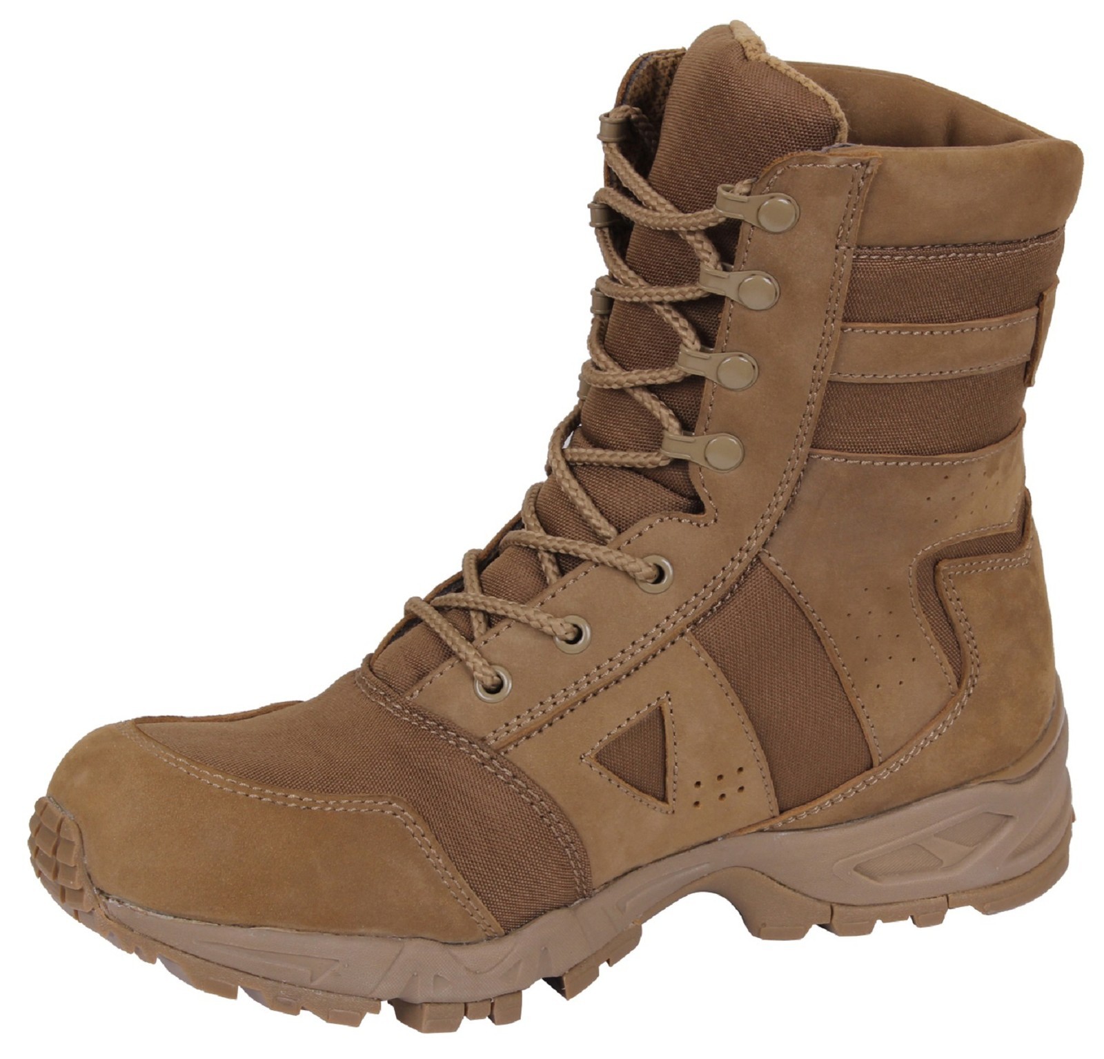 Coyote Brown AR 670-1 Forced Entry 8″ Military Tactical Boots 5-13