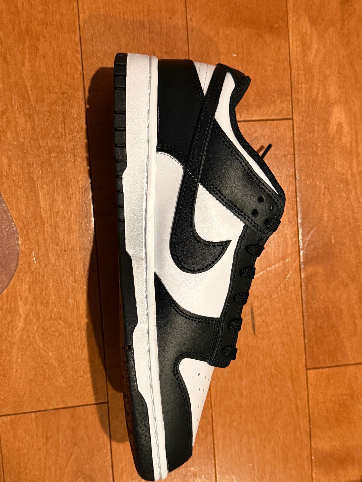 BRAND NEW IN BOX Nike Dunk Low Panda Black/White Athletic Sneakers 6.5 M / 8 W