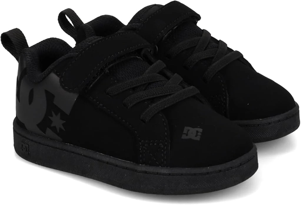 DC SHOES COURT GRAFFIK BK/BK/BK (TODDLER)