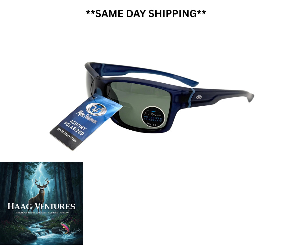 Flying Fisherman Acutint Polarizes UV400 Sunglasses – Matte Crystal Navy Smoke