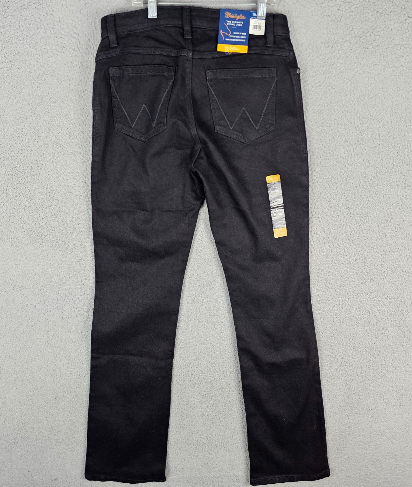 Wrangler Willow Ultimate Riding Jeans Womens 31/11×36 Denim Stretch Straight Leg