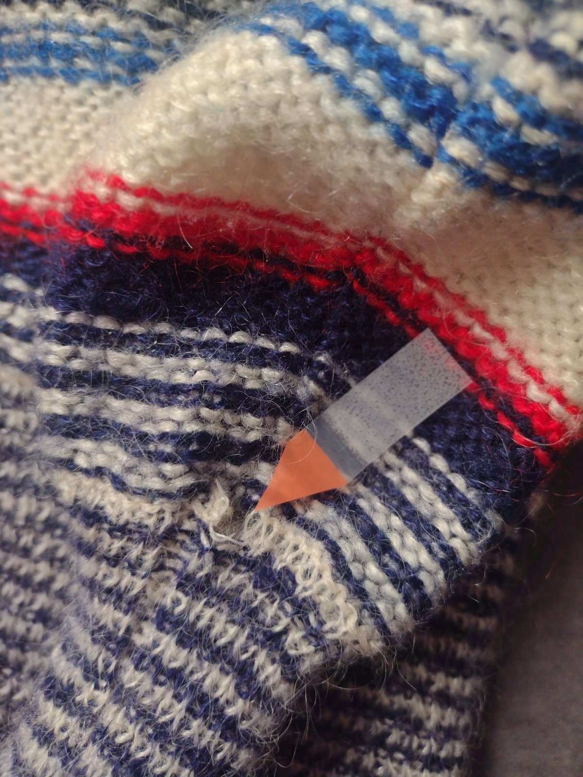 Vtg renee tener for Outlander Med Multicolor Striped Hoodie Zip Front Hong Kong