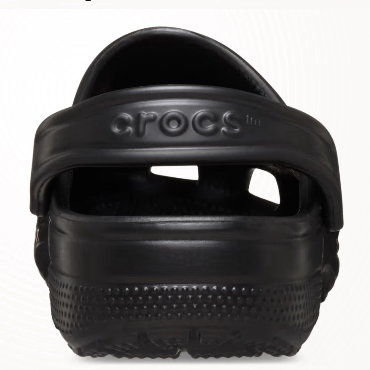 Crocs Junior 3 – J3 Black Classic Clog Fast Shipping New, White Tags.
