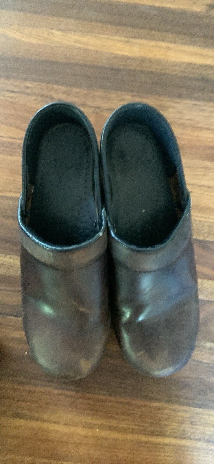 Dansko Professional Leather Clogs – 2 pairs Black & Brown – Size 39