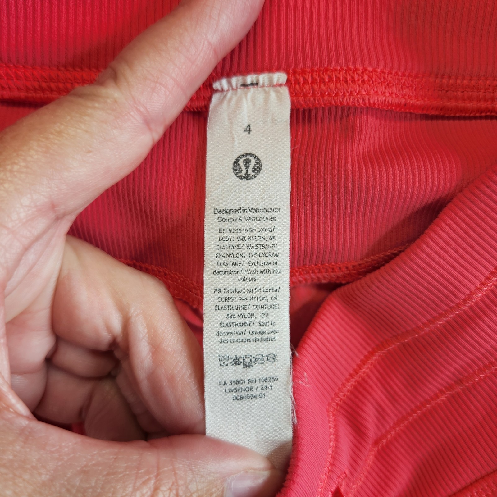 Lululemon Pants Womens 4 Glaze Pink Dance Studio Mid-Rise Pant Full Length