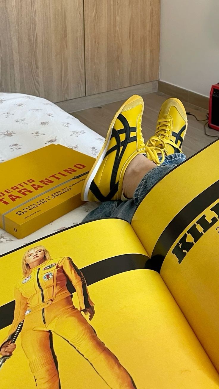 Onitsuka Tiger MEXICO 66 Kill Bill 1183C102 751 YELLOW BLACK