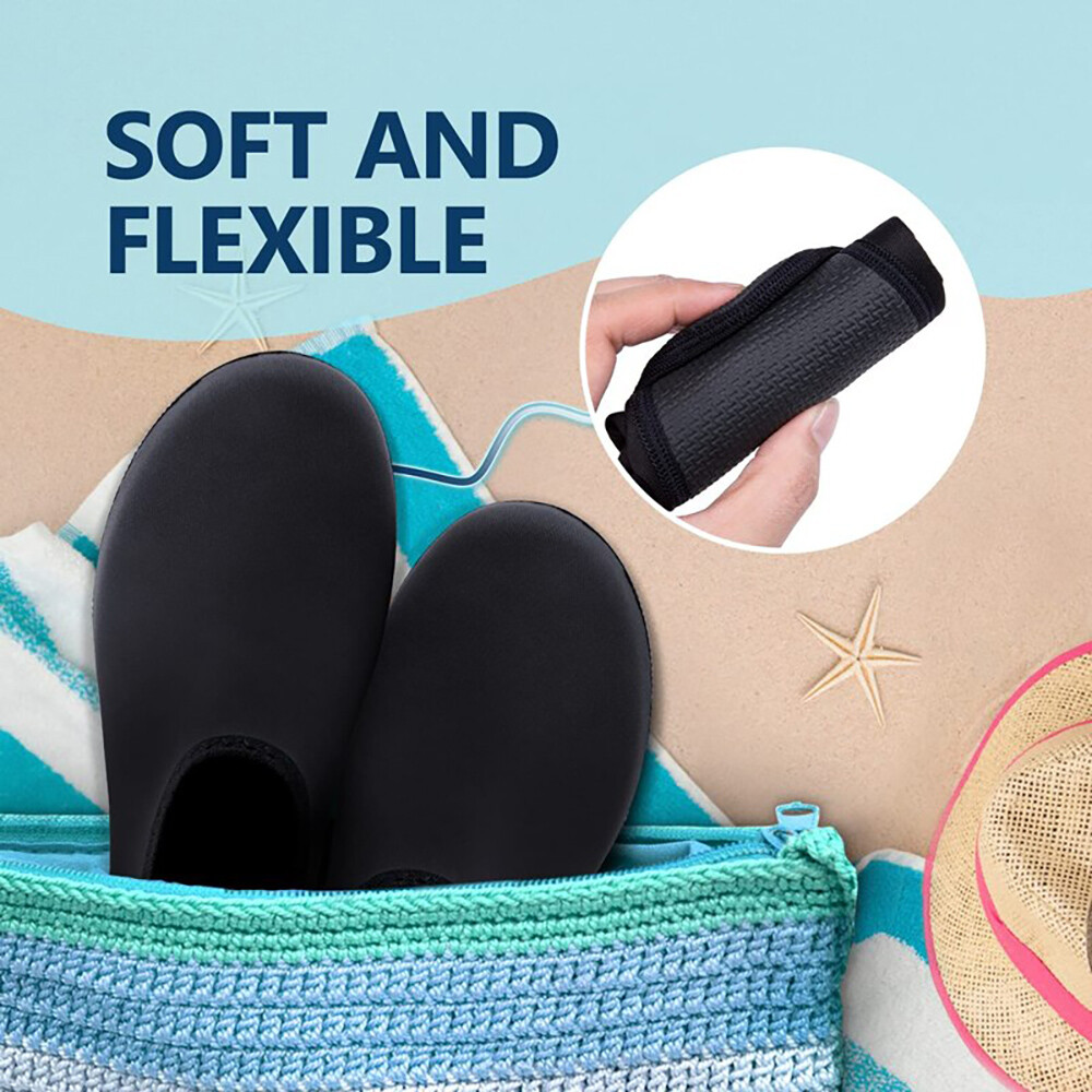 Womens Mens Water Shoes Anti Slip Barefoot walking Socks Sports Surf Beach Swim