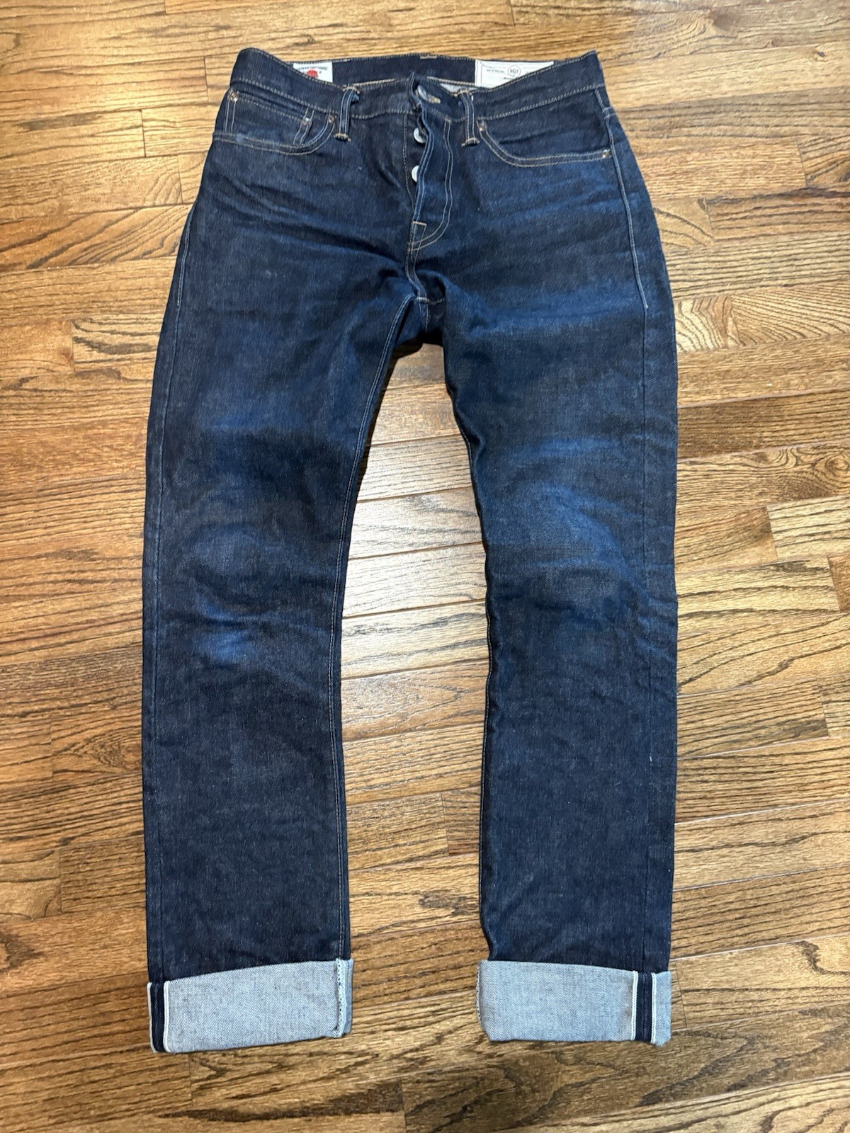 Rogue Territory 15oz Stanton Indigo Selvedge Sl Straight Denim 30×34