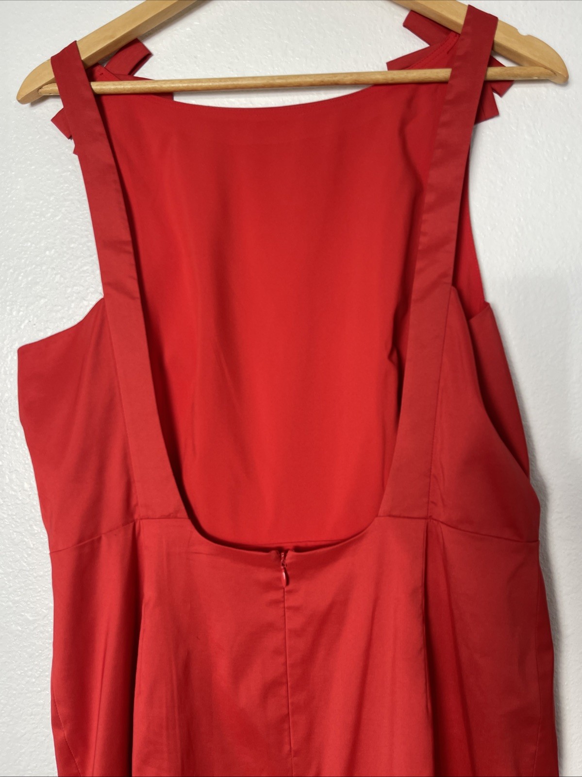 NEW GIANNI BINI x Lilly Sisto Red Blakey Taffeta Mini Dress Dainty Romantic 12