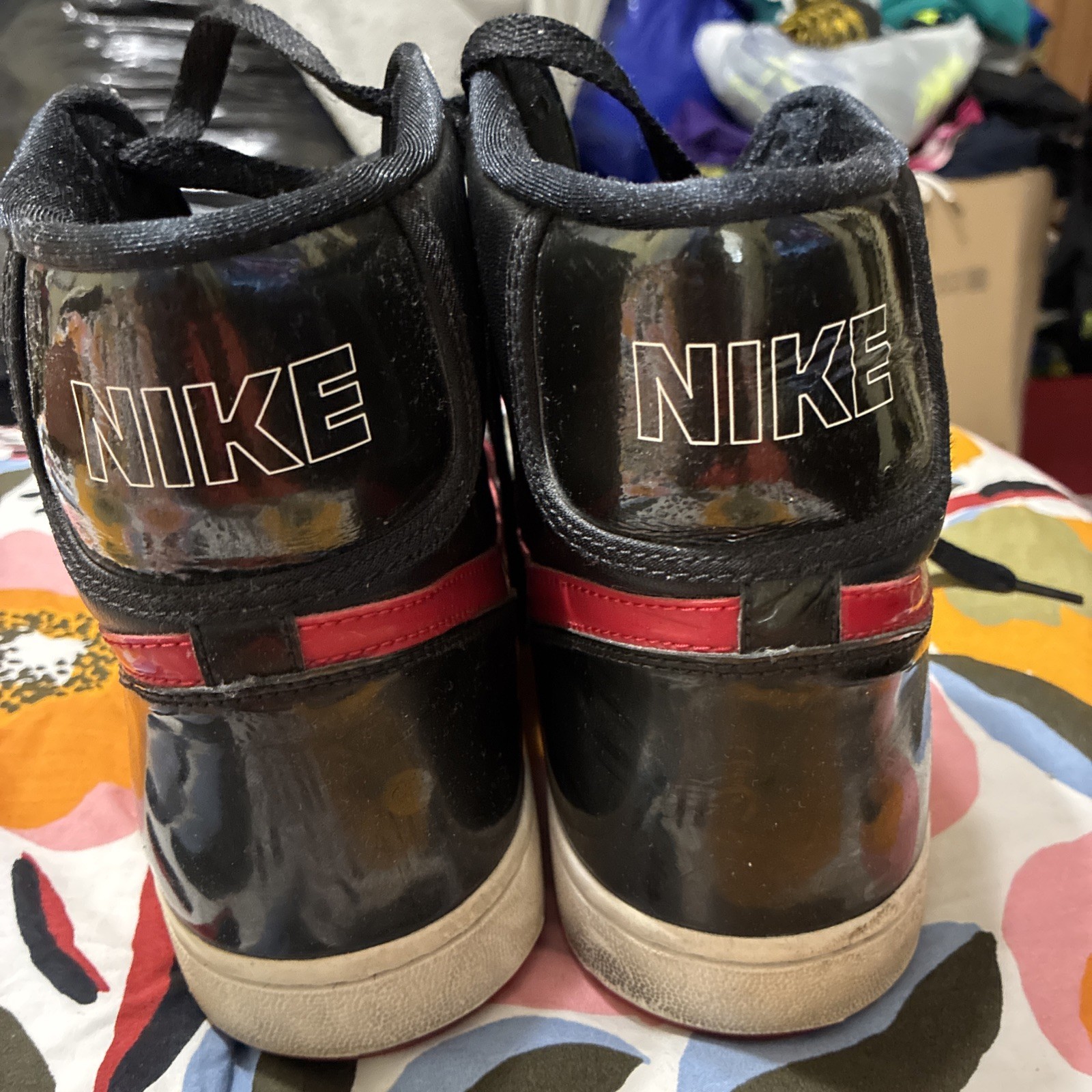 NIKE DYNASTY HI 81 2009 Mens Sz 13 Us Sneakers 386470-061 Used Clean No returns