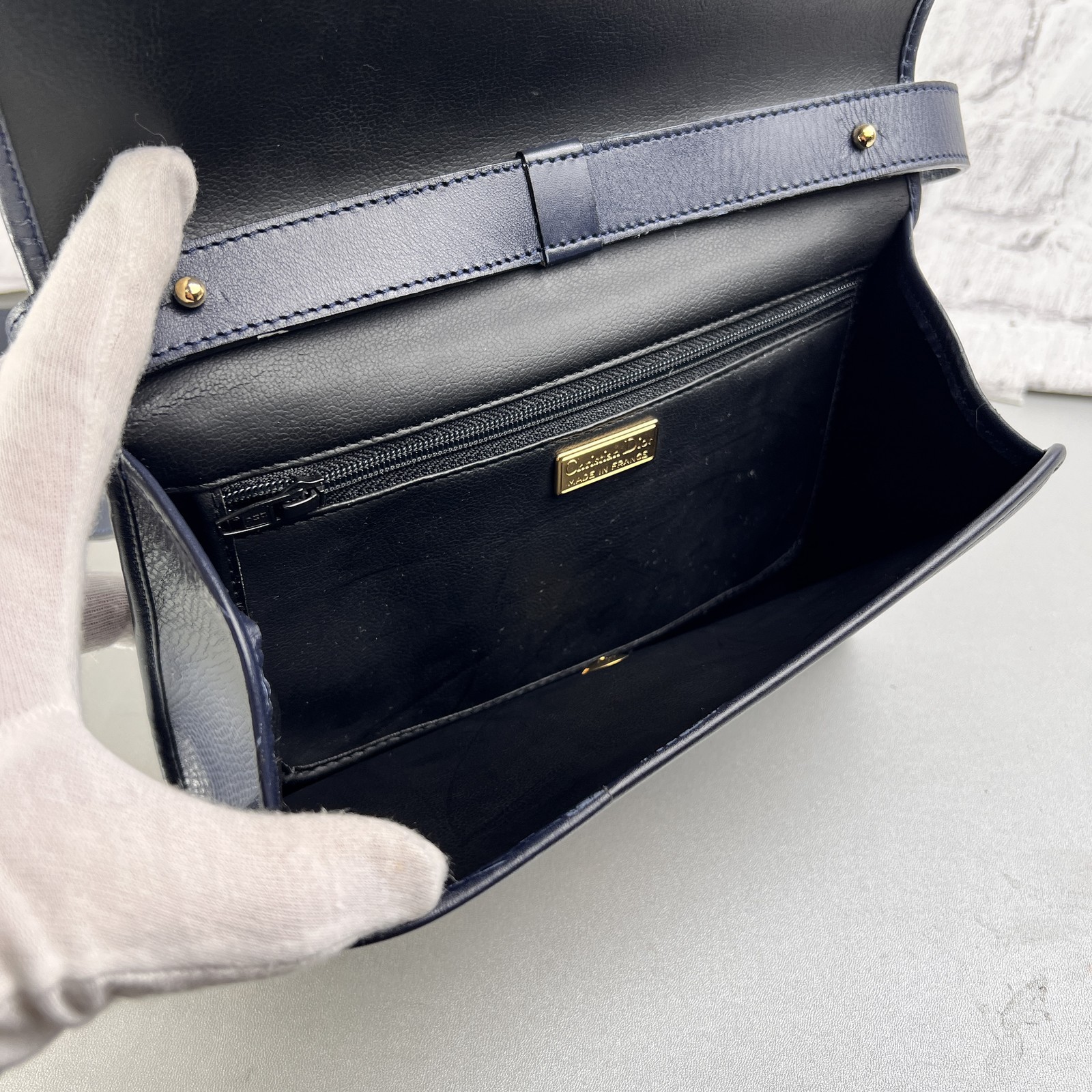DIOR Shoulder Bag Black A-13644