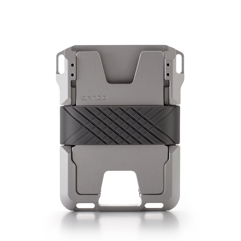 DANGO M1 MAVERICK RAIL WALLET | SATIN SILVER NEW MSRP $119
