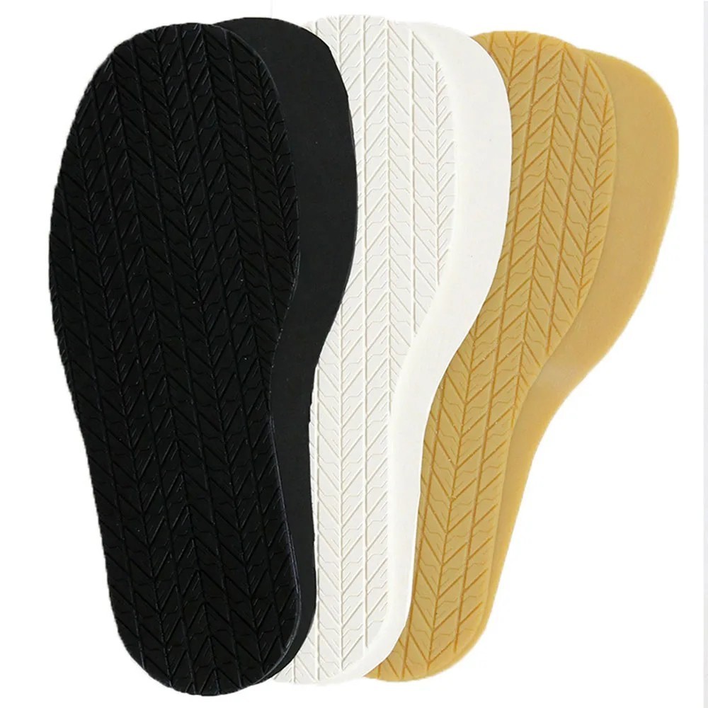 1 Pair Rubber Shoe Sole Protector Anti Slip Outsole Repair Pads DIY Non Slip