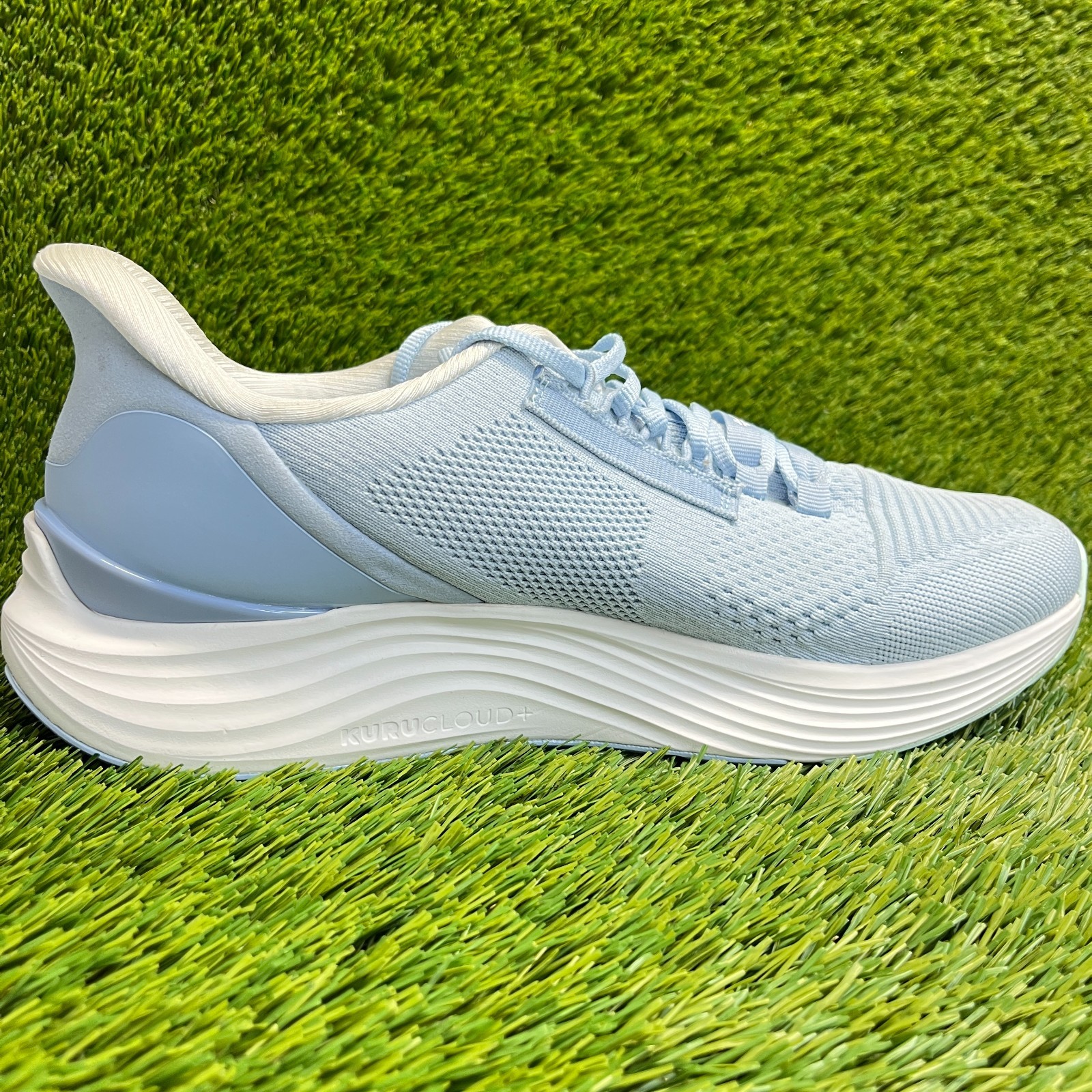 Kuru Atom 2 Womens Size 11.5 Blue White Athletic Running Walking Shoes Sneakers