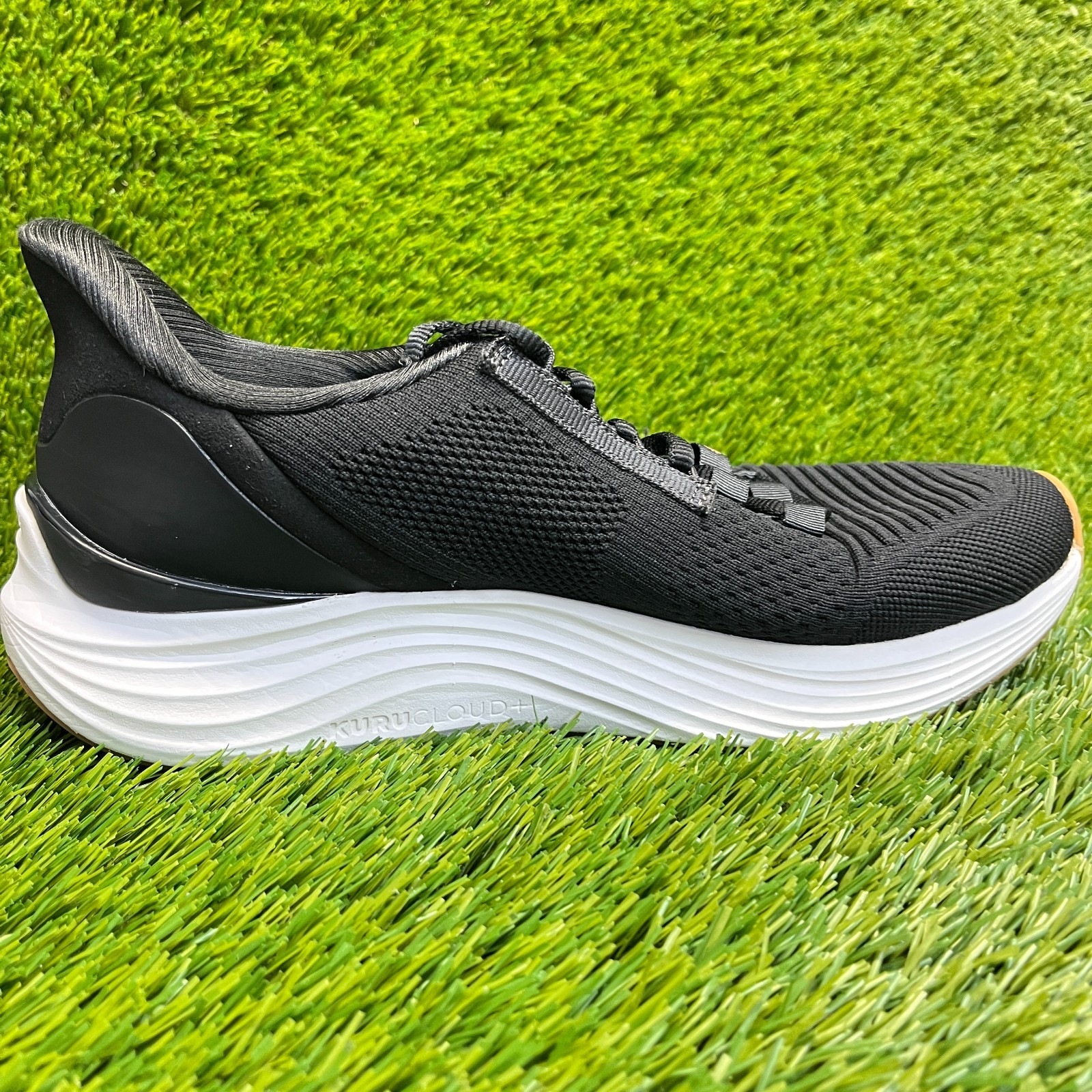 Kuru Atom 2 Womens Size 9 Black White Athletic Running Walking Shoes Sneakers