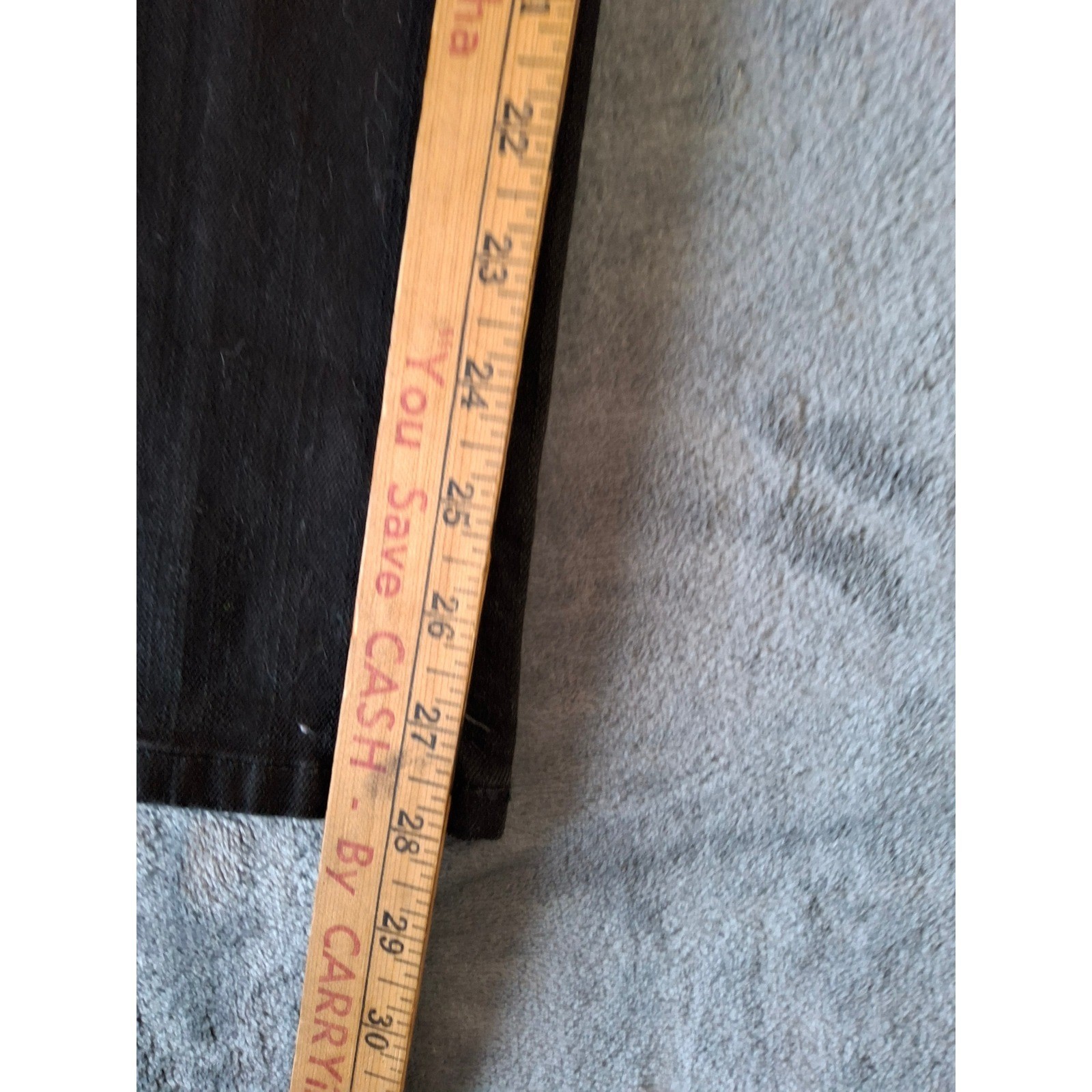 Lauren Ralph Lauren Petite Black Classic Straight Leg Jeans Size 4P Denim Pants