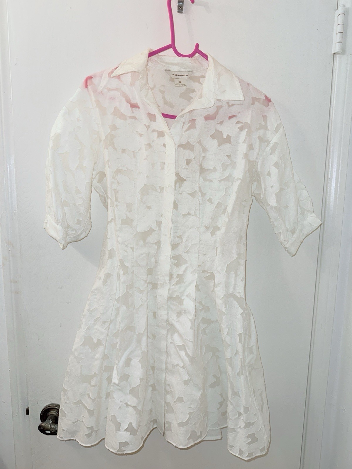 Club Monaco Women’s Scupltural SLV Dress