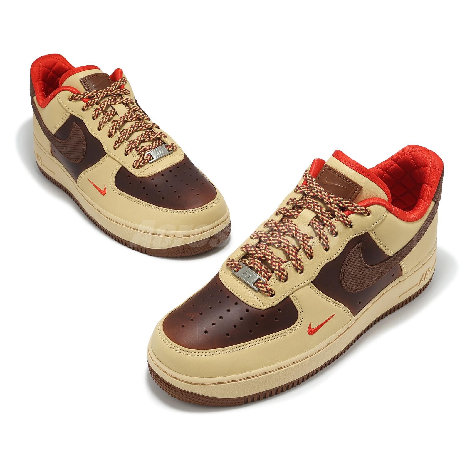 Nike Air Force 1 07 AF1 Light British Tan Cacao Wow Men Casual Shoes HQ3447-222