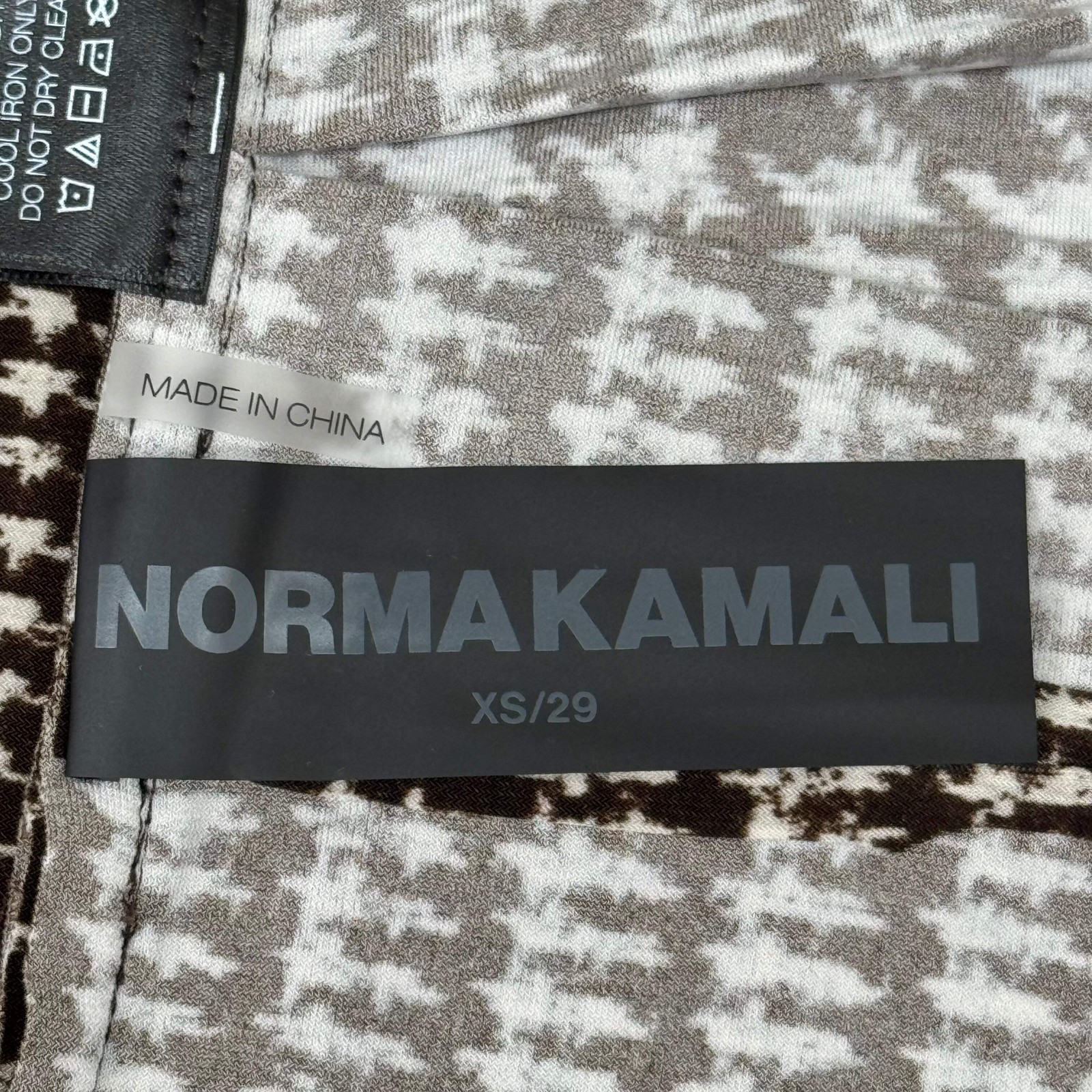 NORMA KAMALI Silky Jersey Pleated Micro Skirt Unlined Womens Sz XS/29 Chocolate