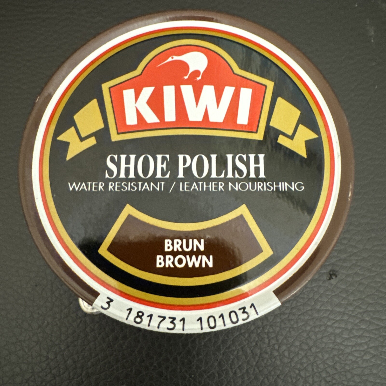 KIWI BROWN 2 PACK Leather Shoe Polish – Renews & Protects 50ml Tin