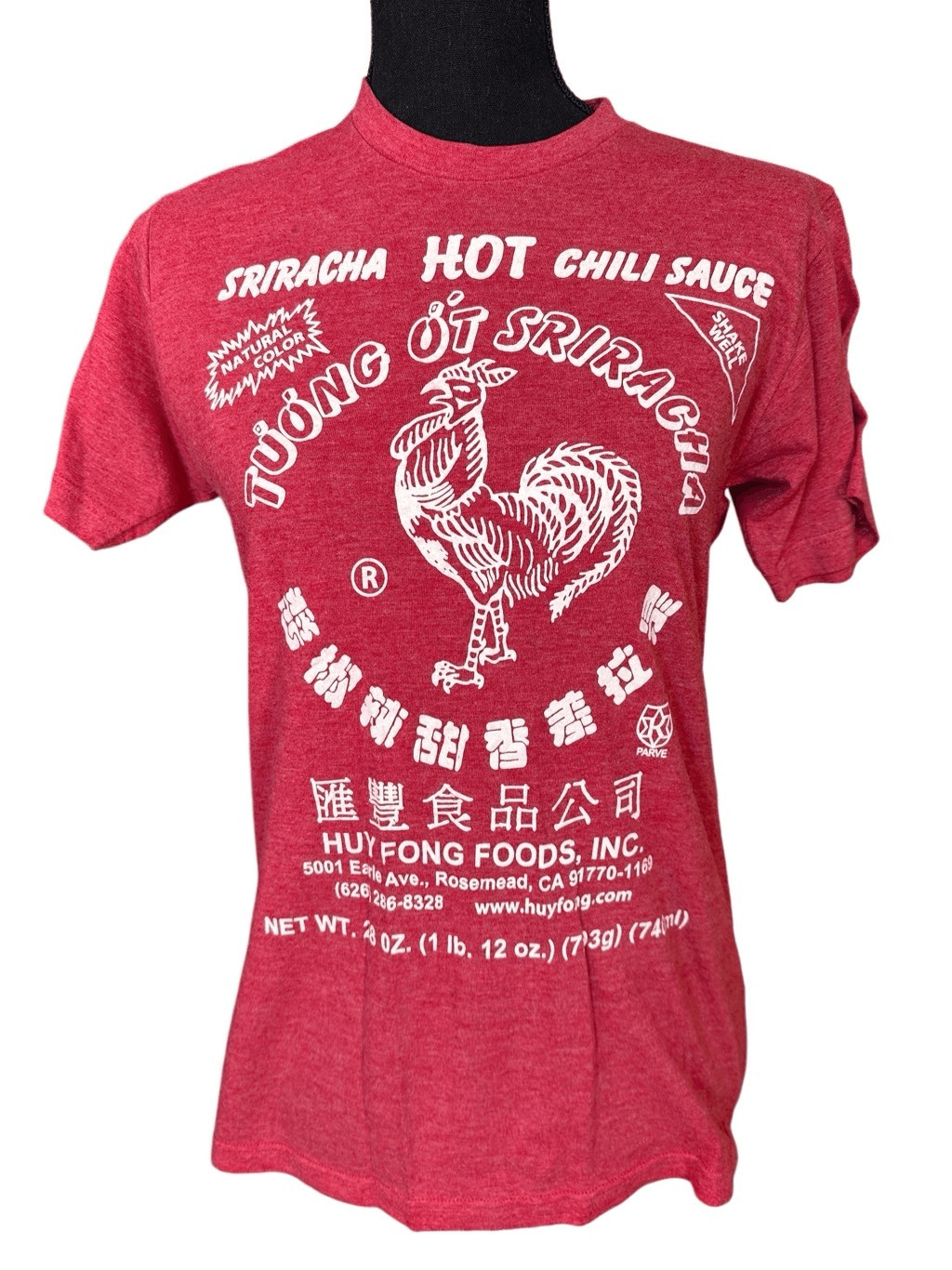 Ripple Junction Sriracha Hot Chili Sauce Red Rooster Huy Fong Foods Inc Cotton S