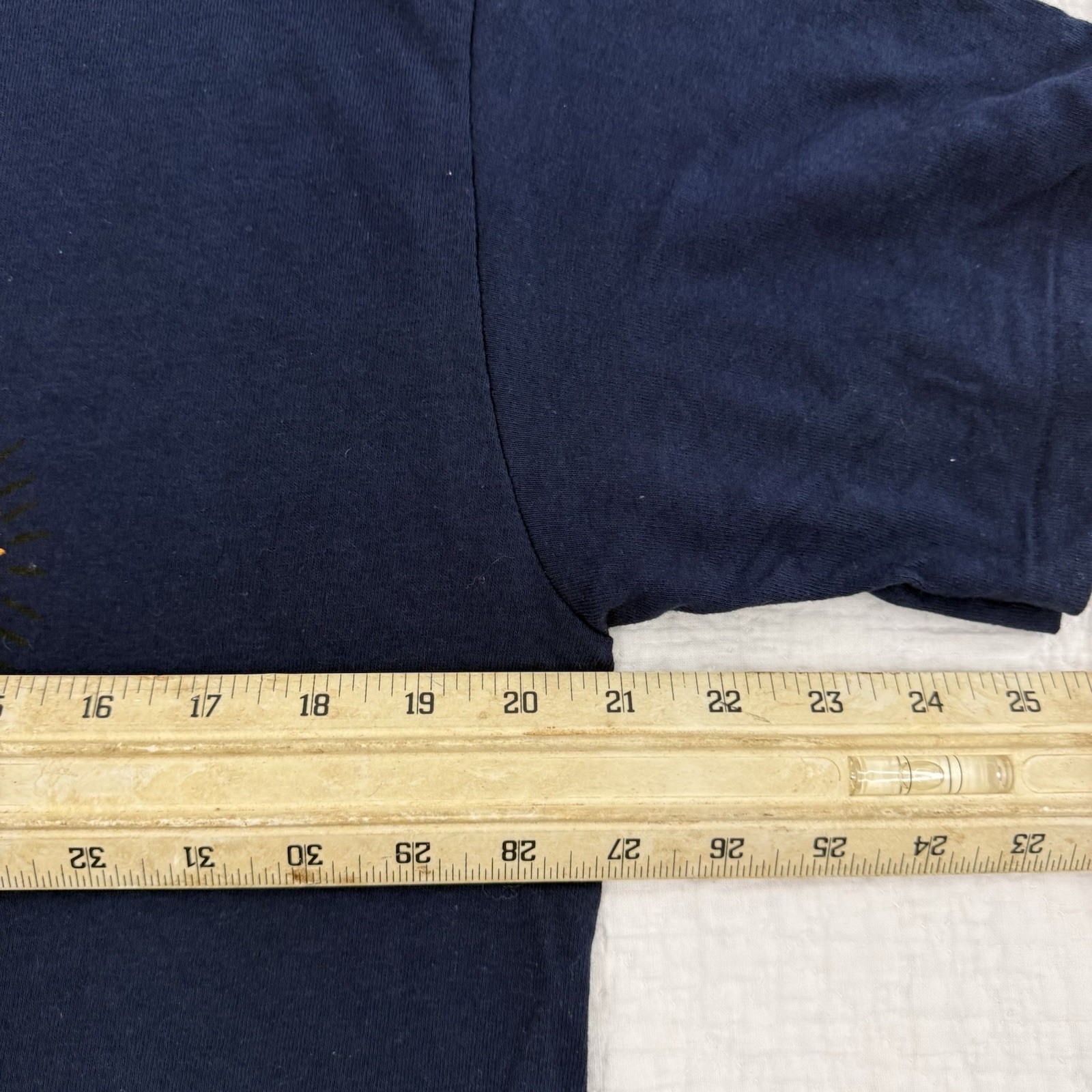 Changes Peanuts Snoopy Woodstock Good Night Navy Cotton Graphic Tee Men M