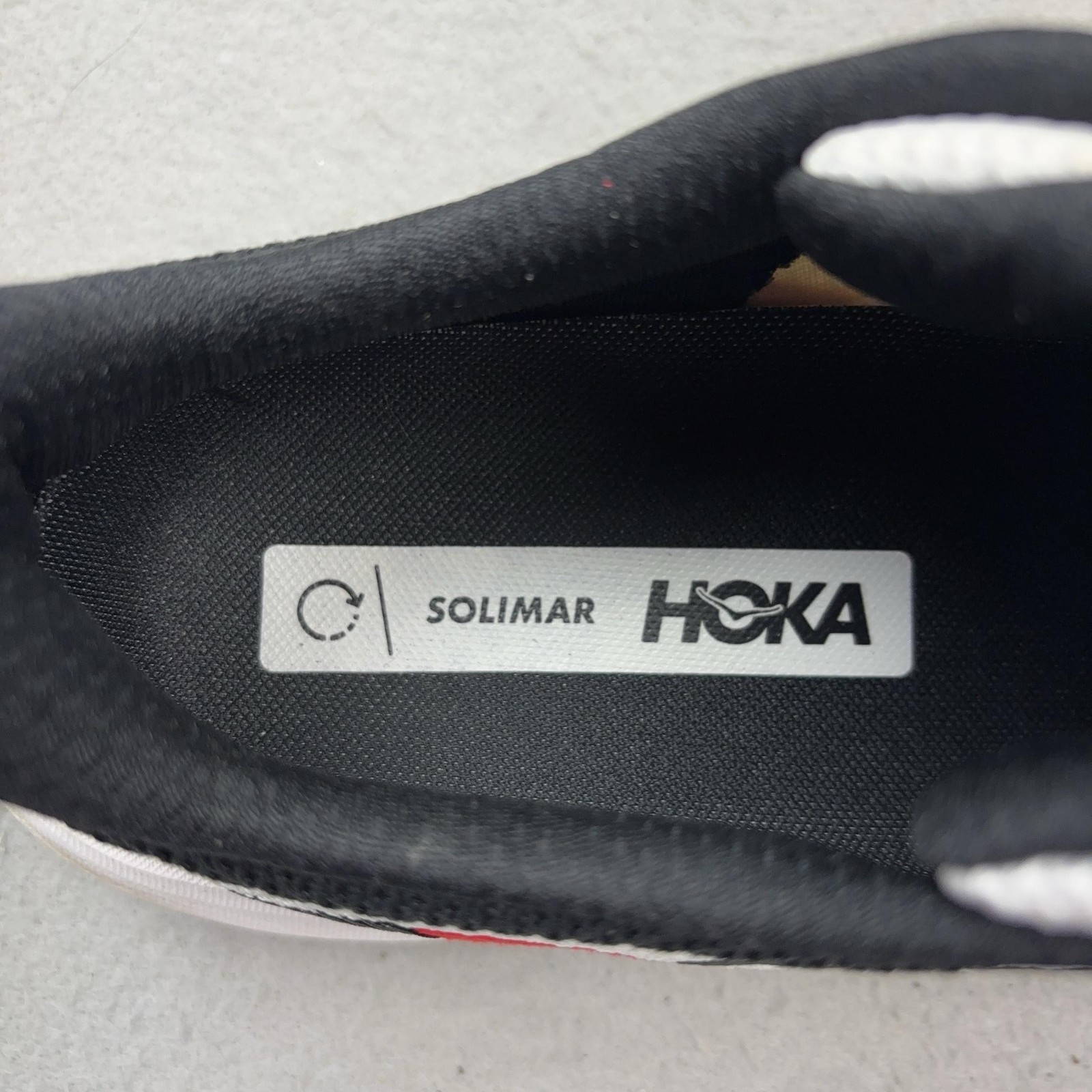 Hoka One One Solimar Running Shoes Mens Size 11.5 White Cushioned 1123074 WMC