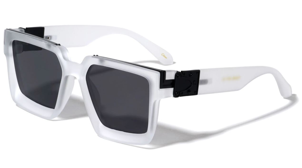 Oversized Thick Frame Hip Hop Sunglasses Retro Men’s Women Outdoor UV400 Glasses