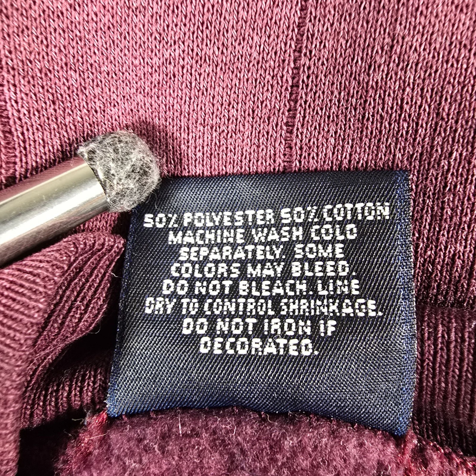 Vintage 1990s JanSport Made in USA “Earlham Classics” Burgundy Sweatshirt (XL)