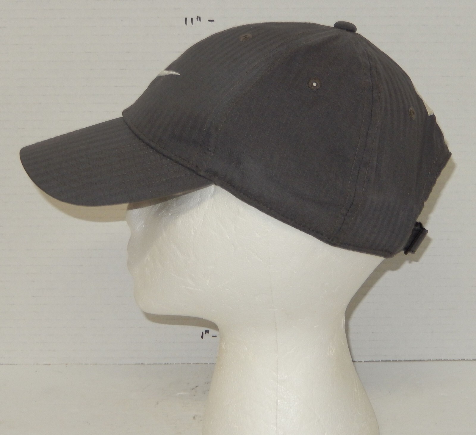 Nike Legacy 91 Dri-Fit Hat Cap Gray White ADP