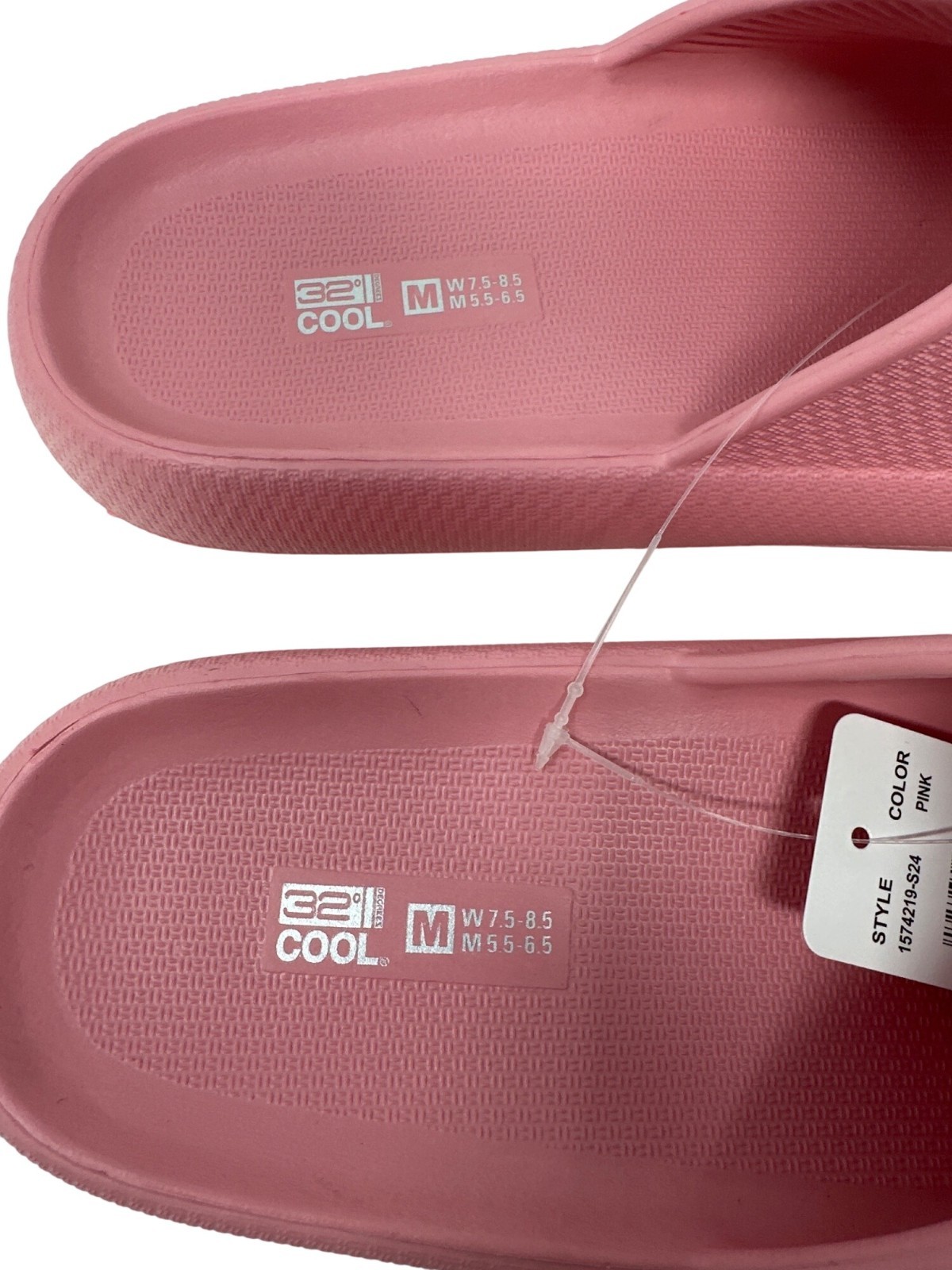 32 Degrees Cool Cushion Slide Sandals Size M W 7.5-8.5 M 5.5-6.5 Ultra Soft EVA