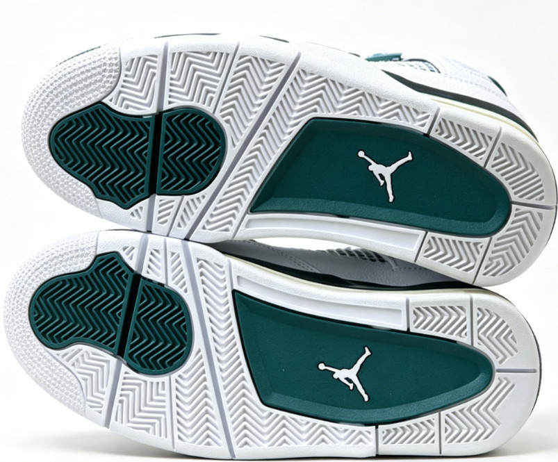 Men’s Jordan 4 “Oxidized Green” Mid Top Retro Basketball Shoes US Size 7-12