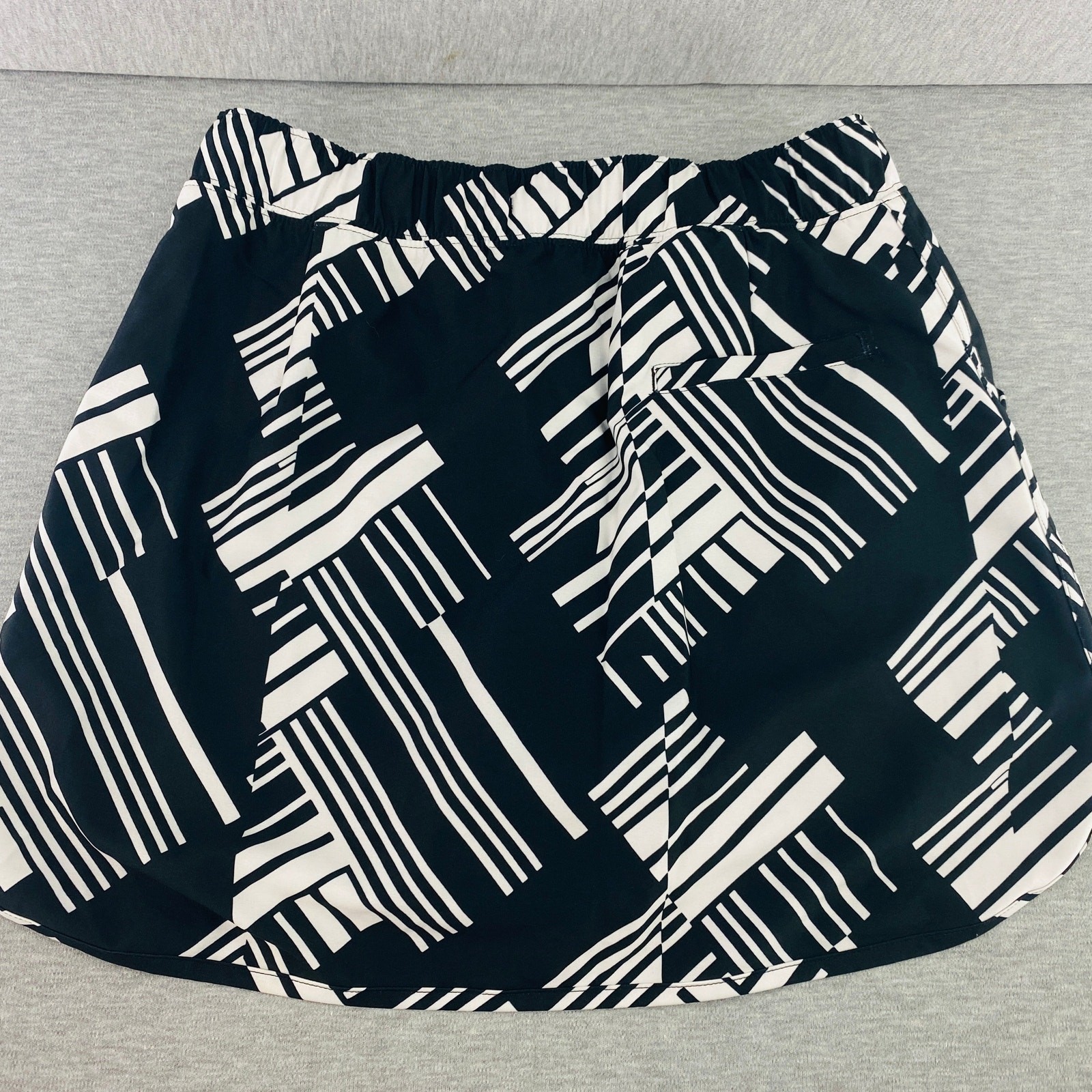 Slazenger Athleisure Athletic Skort Black White Golf Tennis Pickleball Women S