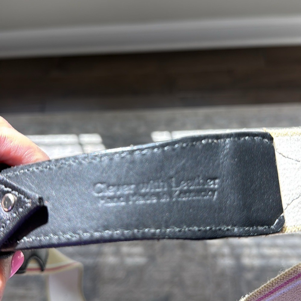 Belt Clever with leather hand made in Kentucky Western Medium