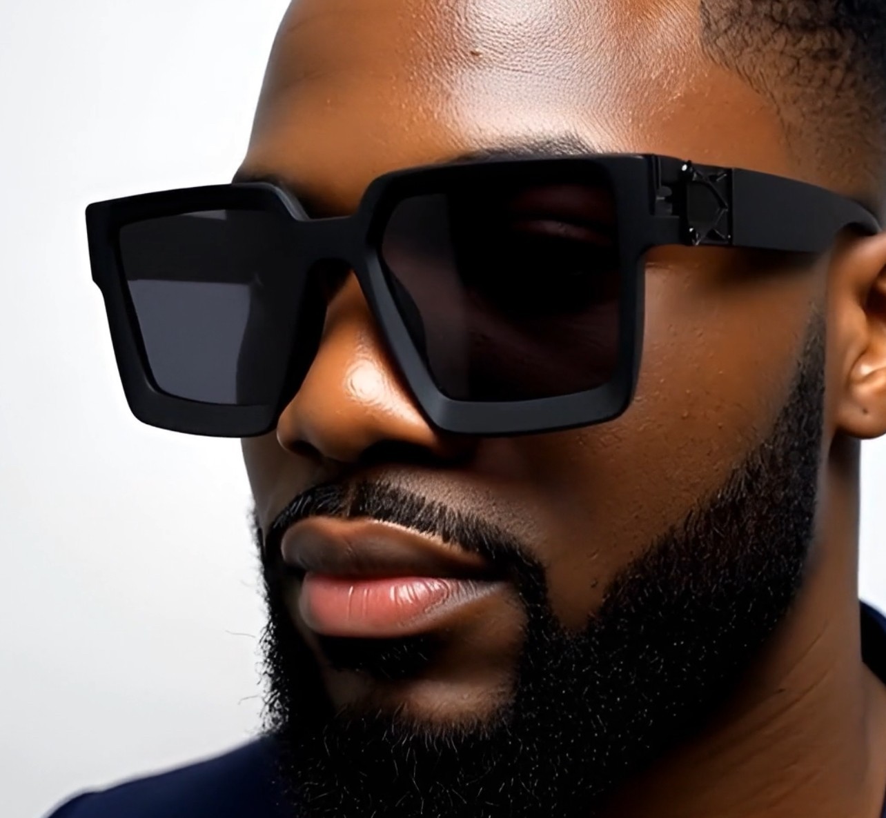 Oversized Thick Frame Hip Hop Sunglasses Retro Men’s Women Outdoor UV400 Glasses