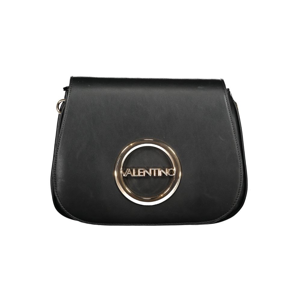 Mario Valentino Black Poliuretano Women’s Bag 100% Authentic – VA-34725