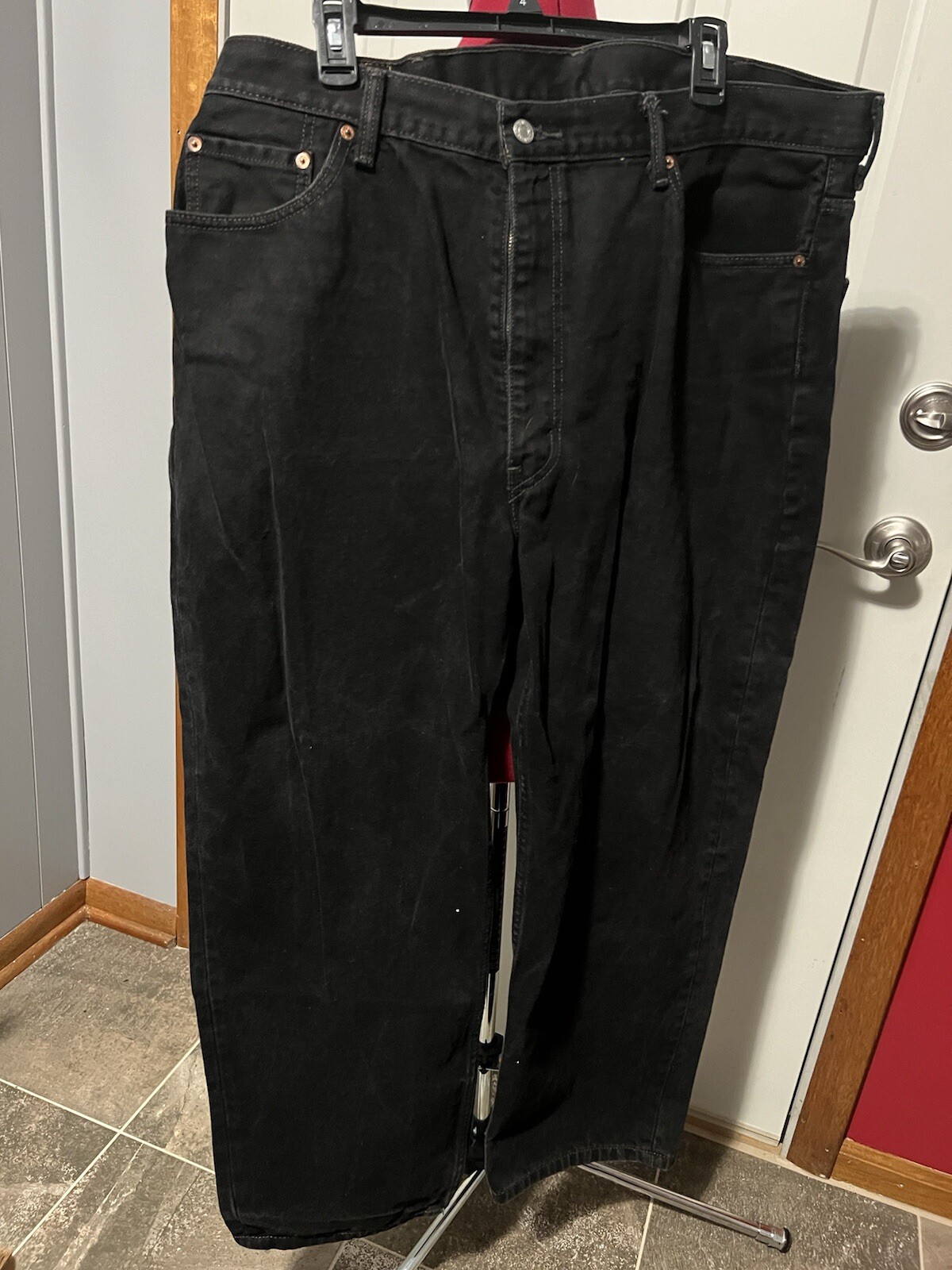 Levi Strauss Jeans Vintage Black Men’s W42” X L30” Worn Very Little Great Condit