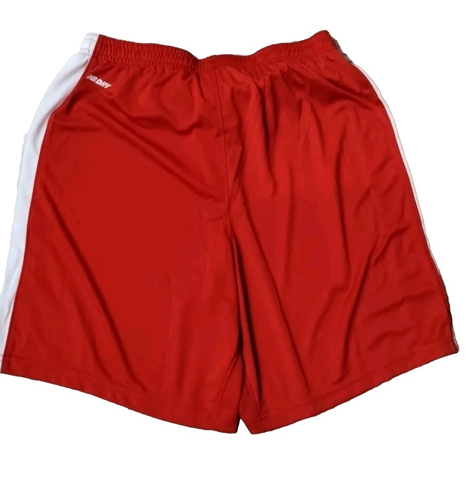 New Balance Youth’s Tackle Shorts Red/White Size XL