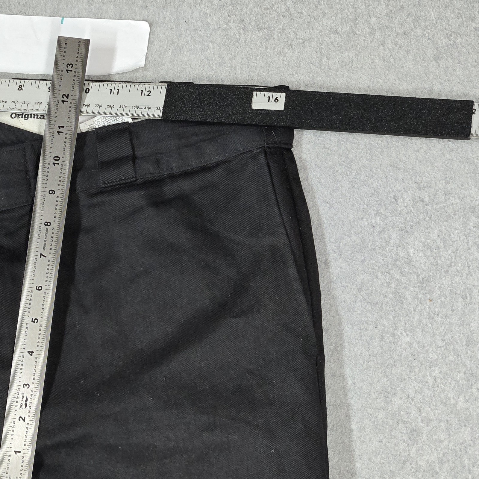 Dickies Men Pants 34X32 Black Khakis Twill 874 Work Pants Logo Original Fit